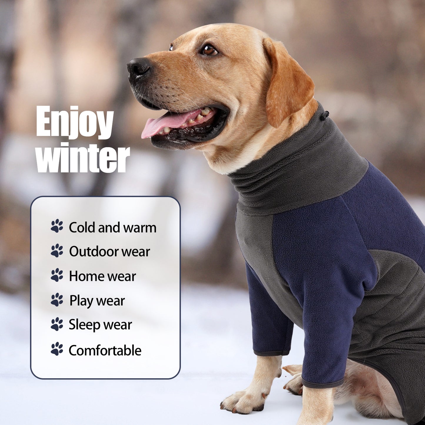 Dog Clothes Cold Proof And Warm Pet In Winter Warm Pets Supplies